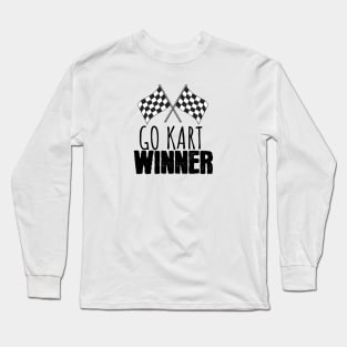 Go kart Winner Long Sleeve T-Shirt